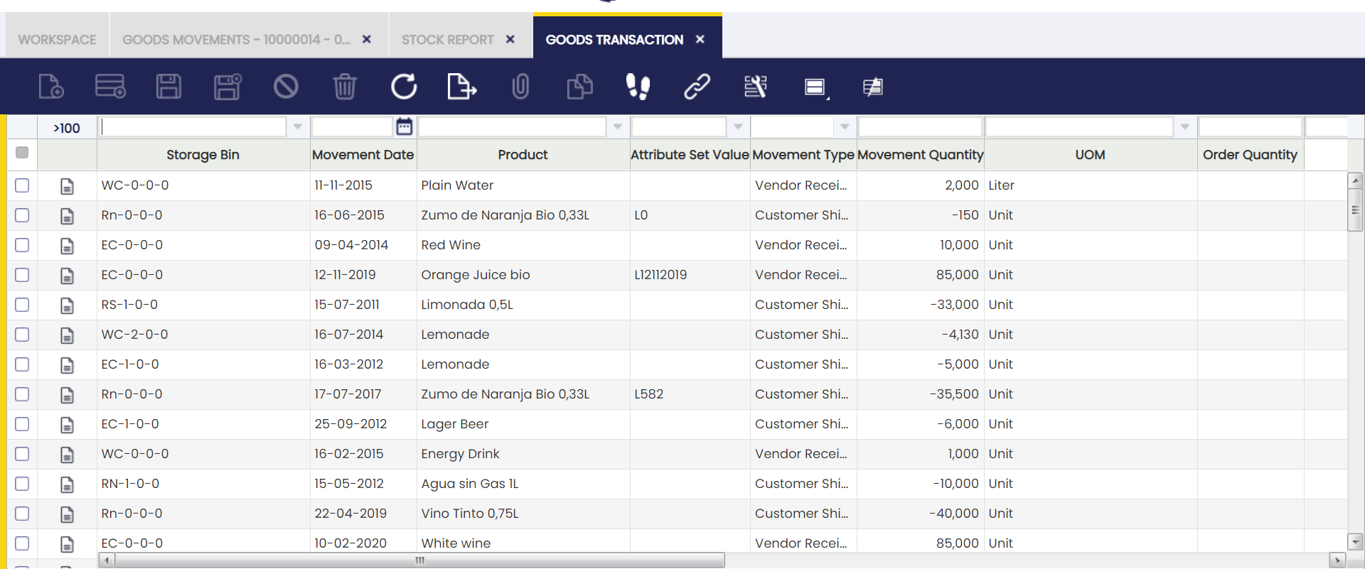 Goods Transaction